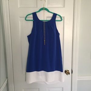 Oleg Cassini Easy to Wear dress, like new! Size 12